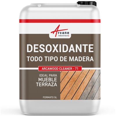ARCANE INDUSTRIES Desgrisante Para Madera - Desgrisante Para Terraza Y Madera Exterior - Arcawood Cleaner - 71 ARCANE INDUSTRIES Desgrisante Para Madera - Desgrisante Para Terraza Y Madera Exterior - Arcawood Cleaner - 71
