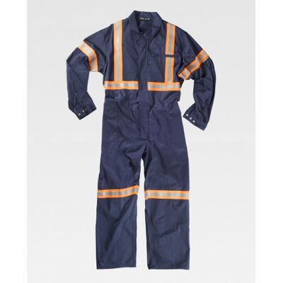 Buzo Con Cintas Reflectante - Fluorescentes Workteam Combi B5236 Buzo Con Cintas Reflectante - Fluorescentes Workteam Combi B5236