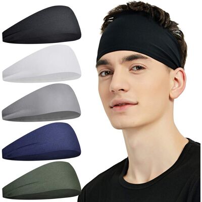 OEM Cintas Para La Cabeza Deportivas Para Hombre (paquete De 5), Cintas Para El Sudor Que Absorben La Humedad, Cintas Para Correr, Ciclismo, Fútbol, Yoga, Cintas Para El Cabello Para Hombre OEM Cintas Para La Cabeza Deportivas Para Hombre (paquete De 5), Cintas Para El Sudor Que Absorben La Humedad, Cintas Para Correr, Ciclismo, Fútbol, Yoga, Cintas Para El Cabello Para Hombre