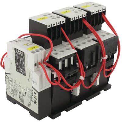 Eaton Contacto Estrella-Triángulo - 22kW, 45A, 230V, Gris Eaton Contacto Estrella-Triángulo - 22kW, 45A, 230V, Gris