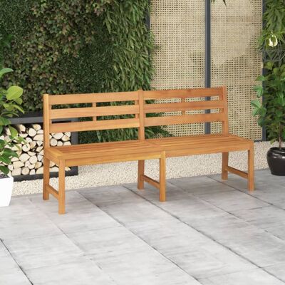 vidaXL Banco de jardín de teca 180cm vidaXL Banco de jardín de teca 180cm