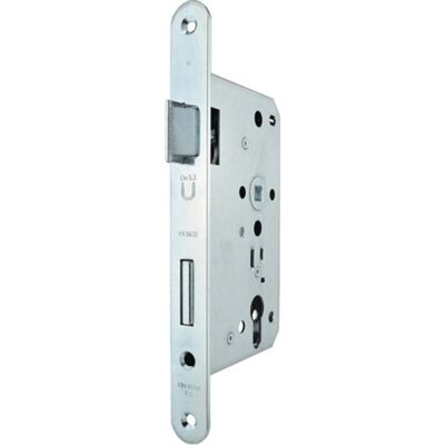 Bever Modelo 1007PL Cerradura de puerta zincada para perfiles - Resistente al fuego Bever Modelo 1007PL Cerradura de puerta zincada para perfiles - Resistente al fuego