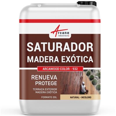 ARCANE INDUSTRIES Saturador Para Madera Exótica, Saturador Para Madera De Exterior Arcawood Color - 932 ARCANE INDUSTRIES Saturador Para Madera Exótica, Saturador Para Madera De Exterior Arcawood Color - 932