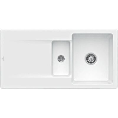 Fregadero reversible Villeroy & Boch Siluet Blanco - Cocina Fregadero reversible Villeroy & Boch Siluet Blanco - Cocina
