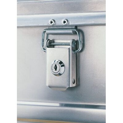 Conjunto de cerraduras Munk Günzburger Steigtechnik con 2 llaves - Para cajas de aluminio Conjunto de cerraduras Munk Günzburger Steigtechnik con 2 llaves - Para cajas de aluminio