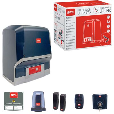 Bft - Kit Completo Para Puertas Correderas Ares Ultra Bt A1500 R925341 00001 24v Bft - Kit Completo Para Puertas Correderas Ares Ultra Bt A1500 R925341 00001 24v