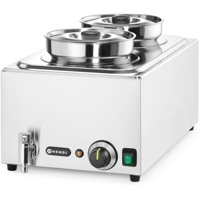 OEM Calentador El茅ctrico Tipo Ba帽o Mar铆a Para Sopas Con Recipientes De 2 X 4 L Y 1000 W. OEM Calentador El茅ctrico Tipo Ba帽o Mar铆a Para Sopas Con Recipientes De 2 X 4 L Y 1000 W.