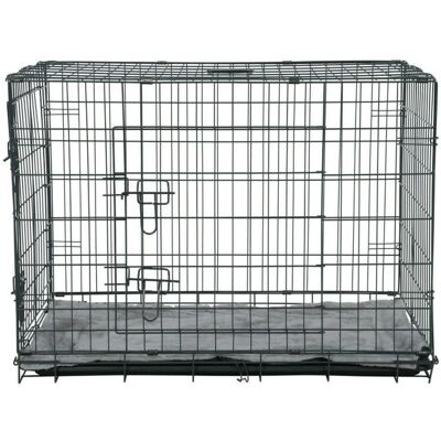 Zolux Nomad 2in1 XXL - Jaula y Alfombra - Perro 121x76x82cm Zolux Nomad 2in1 XXL - Jaula y Alfombra - Perro 121x76x82cm