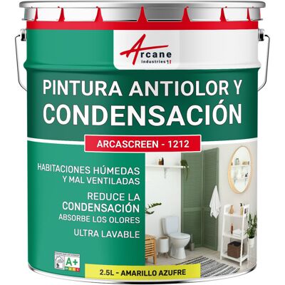 ARCANE INDUSTRIES Pintura Anticondensación Y Antimoho Para Paredes Húmedas Arcascreen - 1212 ARCANE INDUSTRIES Pintura Anticondensación Y Antimoho Para Paredes Húmedas Arcascreen - 1212