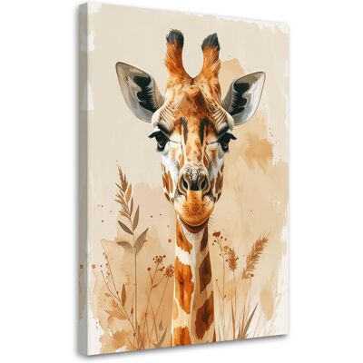 FEEBY Impresión De Imagen, Jirafa Animales Africanos Safari, 70x100 FEEBY Impresión De Imagen, Jirafa Animales Africanos Safari, 70x100