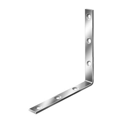 Vormann Ángulo - 120x20mm - Galvanizado azul Vormann Ángulo - 120x20mm - Galvanizado azul