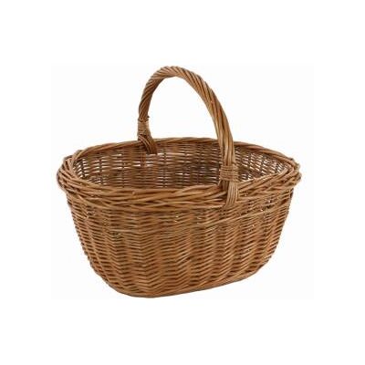 Cesto de mimbre europeo - Oval ajustable - Almacenamiento Cesto de mimbre europeo - Oval ajustable - Almacenamiento