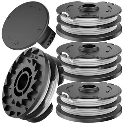 SANS MARQUE Carrete De Hilo Para Desbrozadora De 4 Piezas Para Parkside Prta 20-li A1/b1/b2/c3, Prt 300 A1, Prt 550 A1/a3, Diámetro: 1,6 Mm, Longitud: 8,3 M, Carrete Tlp-01 (4 Carretes + 1 Tapa) SANS MARQUE Carrete De Hilo Para Desbrozadora De 4 Piezas Para Parkside Prta 20-li A1/b1/b2/c3, Prt 300 A1, Prt 550 A1/a3, Diámetro: 1,6 Mm, Longitud: 8,3 M, Carrete Tlp-01 (4 Carretes + 1 Tapa)