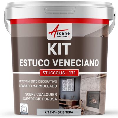 ARCANE INDUSTRIES Kit De Estuco Veneciano Decorativo - Kit Stuccolis - 171 ARCANE INDUSTRIES Kit De Estuco Veneciano Decorativo - Kit Stuccolis - 171