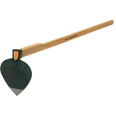 Azada del corazón - Acero forjado, mango de 135cm - Herramienta de jardinería Azada del corazón - Acero forjado, mango de 135cm - Herramienta de jardinería