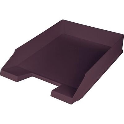 Helit - Bandeja De Cartas Para A4-c4, Roja H67xa254xd347 Mm Con Asa Empotrada Y Campo De Rotulación (por 5) Helit - Bandeja De Cartas Para A4-c4, Roja H67xa254xd347 Mm Con Asa Empotrada Y Campo De Rotulación (por 5)