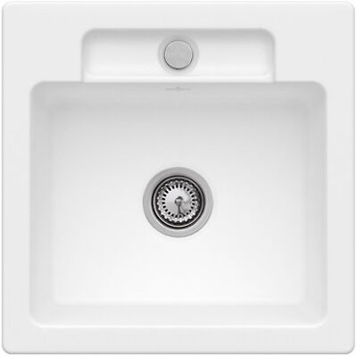 Fregadero Siluet 50 S Snow White de Villeroy & Boch Fregadero Siluet 50 S Snow White de Villeroy & Boch