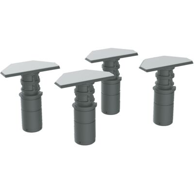 Bette - Pies De Montaje Level, Para Duchas De Hasta 1000 Mm, Bette - Pies De Montaje Level, Para Duchas De Hasta 1000 Mm,