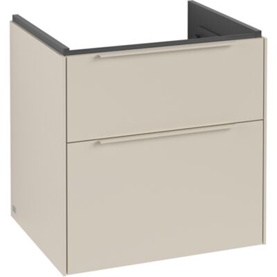 Villeroy & Boch Subway 3.0 Mueble de lavabo - 2 Cajones, LED, gris cachemira Villeroy & Boch Subway 3.0 Mueble de lavabo - 2 Cajones, LED, gris cachemira