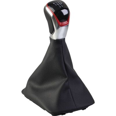 OEM Compatible Avec Les Skoda Octavia 2, A5 Et A6 (2004-2012). Pommeau De Levier De Vitesses Rouge À 6 Rapports, Vendu À L'Unité. Pièce De Rechange D'Origine Pour Octavia 2. OEM Compatible Avec Les Skoda Octavia 2, A5 Et A6 (2004-2012). Pommeau De Levier De Vitesses Rouge À 6 Rapports, Vendu À L'Unité. Pièce De Rechange D'Origine Pour Octavia 2.