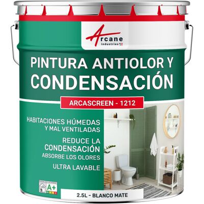 ARCANE INDUSTRIES Pintura Anticondensación Y Antimoho Para Paredes Húmedas Arcascreen - 1212 ARCANE INDUSTRIES Pintura Anticondensación Y Antimoho Para Paredes Húmedas Arcascreen - 1212