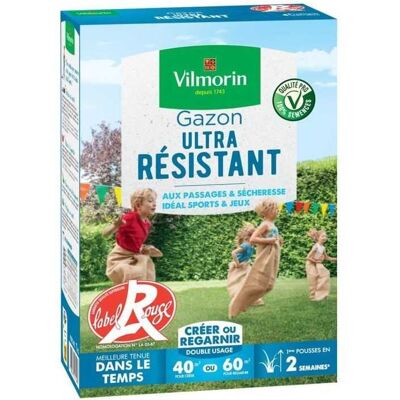 Vilmorin Césped Ultra Resistente - Grass Seed Vilmorin Césped Ultra Resistente - Grass Seed