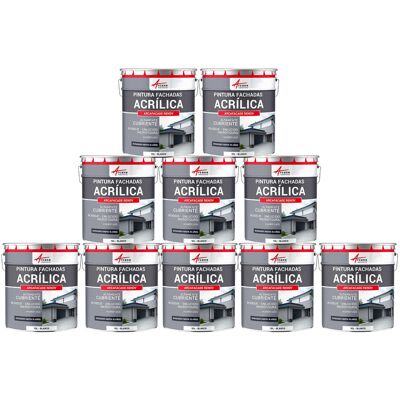 ARCANE INDUSTRIES Pintura Acrílica Para Exteriores, Impermeable Y Duradera Para Fachadas Exteriores - Arcafaçade Renov ARCANE INDUSTRIES Pintura Acrílica Para Exteriores, Impermeable Y Duradera Para Fachadas Exteriores - Arcafaçade Renov