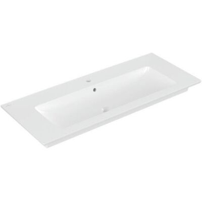 Lavabo de Pared Venticello de Villeroy & Boch - Rectangular, Cerámica, 1200x500mm, Blanco Lavabo de Pared Venticello de Villeroy & Boch - Rectangular, Cerámica, 1200x500mm, Blanco