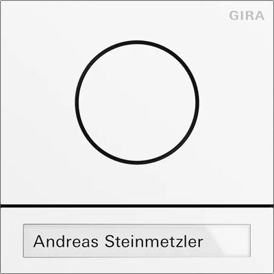 Gira 5565902 - Módulo de Puerta Blanco Tráfico Sistema 106 Gira 5565902 - Módulo de Puerta Blanco Tráfico Sistema 106