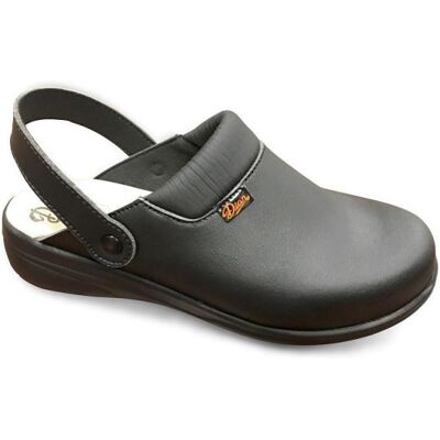 Zueco Acolchado En Empeine Anatómico Con Plantilla De Microfibra Técnica Dian Mar 41 Negro Zueco Acolchado En Empeine Anatómico Con Plantilla De Microfibra Técnica Dian Mar 41 Negro