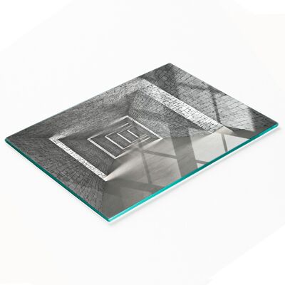 OEM Tablero De Cocina De Vidrio Templado Duradero Y Elegante Con Diseño De Ladrillo De 80x52 Cm. OEM Tablero De Cocina De Vidrio Templado Duradero Y Elegante Con Diseño De Ladrillo De 80x52 Cm.