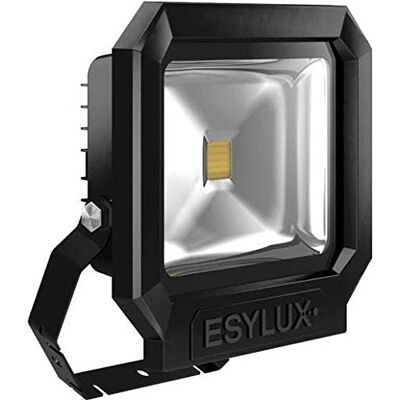 Proyector LED ESYLUX ADF 5000K - Negro - Montaje en pared/techo Proyector LED ESYLUX ADF 5000K - Negro - Montaje en pared/techo