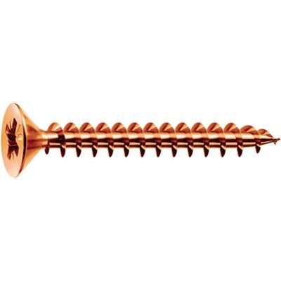 Tornillo MUSTAD panel-vit cabeza cónica plana acero bronceado - 3,5x40mm Tornillo MUSTAD panel-vit cabeza cónica plana acero bronceado - 3,5x40mm