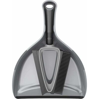 OEM Juego De Cepillo Y Rasqueta De Cerdas Tpr Con Recogedor, Juego De Recogedor Y Cepillo, Gris Y Negro, Juego De 1 - Crezuo OEM Juego De Cepillo Y Rasqueta De Cerdas Tpr Con Recogedor, Juego De Recogedor Y Cepillo, Gris Y Negro, Juego De 1 - Crezuo