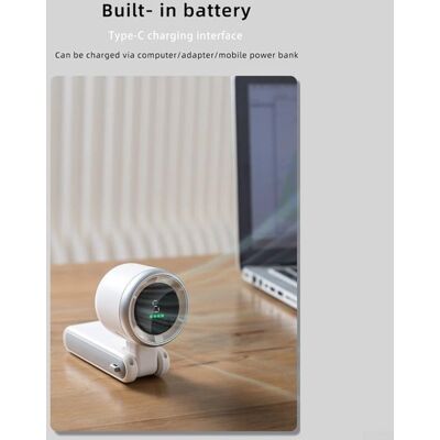 OEM Ventilador De Mano Recargable,ventilador Portátil Con Pantalla Led,ángulo Ajustable,modo Turbina 2024,blanco,5,95 X 5,2 X 17,2 Cm OEM Ventilador De Mano Recargable,ventilador Portátil Con Pantalla Led,ángulo Ajustable,modo Turbina 2024,blanco,5,95 X 5,2 X 17,2 Cm