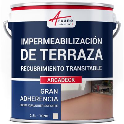 ARCANE INDUSTRIES Membrana Líquida Transitable, Membrana Para Terrazas Transitable, Impermeabilización Con Arcaterrasse ARCANE INDUSTRIES Membrana Líquida Transitable, Membrana Para Terrazas Transitable, Impermeabilización Con Arcaterrasse