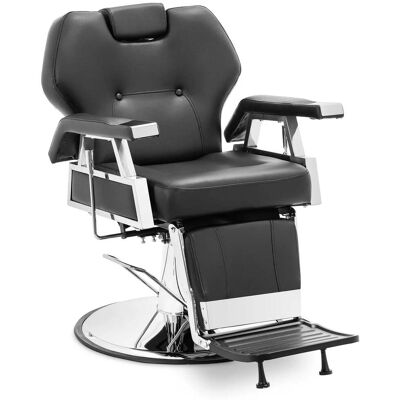 HELLOSHOP26 Sillón De Peluquería Con Reposapiés 59-69 Cm 150 Kg Negro Acero Inoxidable Caucho Pu Acero Cromado Madera Espuma Sintética Negro 140008949 HELLOSHOP26 Sillón De Peluquería Con Reposapiés 59-69 Cm 150 Kg Negro Acero Inoxidable Caucho Pu Acero Cromado Madera Espuma Sintética Negro 140008949