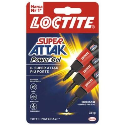 CAPALDO 24 X Adesivo Super Attak Power Gel Mini Dosi 3x1 G CAPALDO 24 X Adesivo Super Attak Power Gel Mini Dosi 3x1 G