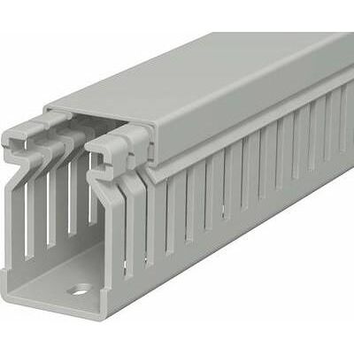 OBO Bettermann 6178010 Canal de cableado - 2000mm, Gris OBO Bettermann 6178010 Canal de cableado - 2000mm, Gris