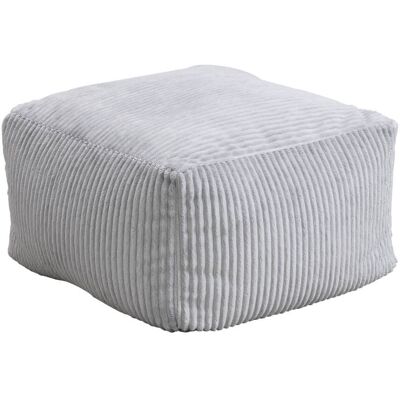 Home Deluxe - Puf Cozy Color: Gris Claro Home Deluxe - Puf Cozy Color: Gris Claro