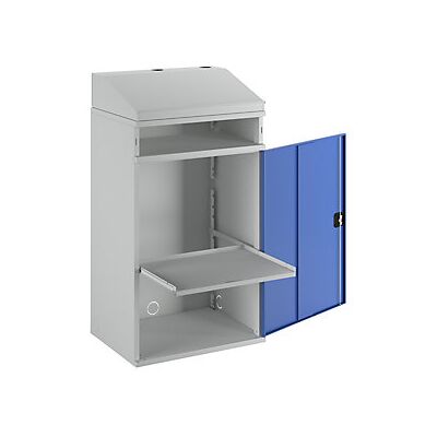 RAU Pupitre alto industrial - Compartimento abierto, 650mm RAU Pupitre alto industrial - Compartimento abierto, 650mm