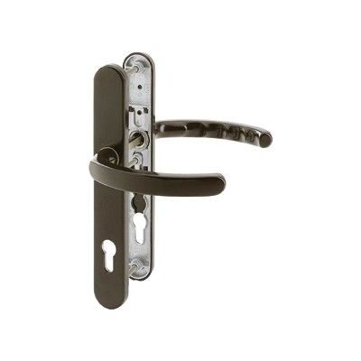 Conjunto de manijas de puerta aluminio Luxembourg Hoppe - Agujero perfil 92mm/8mm Conjunto de manijas de puerta aluminio Luxembourg Hoppe - Agujero perfil 92mm/8mm