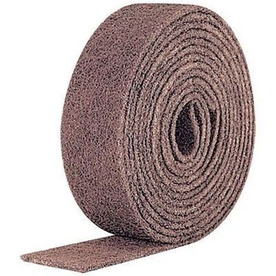 Rollo de Vellón Abrasivo Rojo - 10m x 125mm - Acabado de superficies Rollo de Vellón Abrasivo Rojo - 10m x 125mm - Acabado de superficies