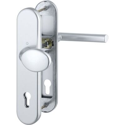Conjunto de Cerradura de Seguridad Hoppe - Estocolmo 76G/3331/3410/1140 - Aluminio F1 Conjunto de Cerradura de Seguridad Hoppe - Estocolmo 76G/3331/3410/1140 - Aluminio F1