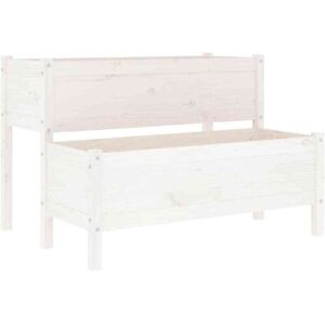 vidaXL Maceta de madera de pino maciza 110x84x75 cm vidaXL Maceta de madera de pino maciza 110x84x75 cm