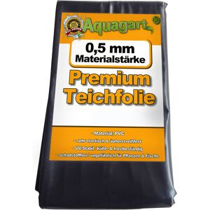 Aquagart Lámina para estanque de PVC - 19m x 2m - Negro Aquagart Lámina para estanque de PVC - 19m x 2m - Negro