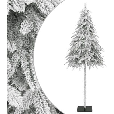 vidaXL - Árbol de Navidad artificial con nieve - Blanco - 150 cm - Árbol de Navidad vidaXL - Árbol de Navidad artificial con nieve - Blanco - 150 cm - Árbol de Navidad