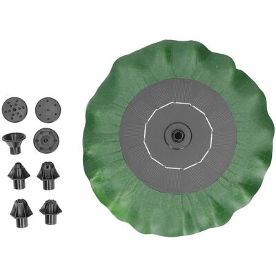 OEM 1 Fuente Solar Con Forma De Hoja De Loto, 8 Boquillas, Abs, Protección Contra La Sequedad Del Agua, Para Jardín. OEM 1 Fuente Solar Con Forma De Hoja De Loto, 8 Boquillas, Abs, Protección Contra La Sequedad Del Agua, Para Jardín.