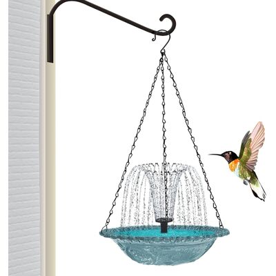 OEM Fuente Para Pájaros - Bomba De Estanque Solar - Decoración Exterior Colgante Para Jardín Patio Balcon - 1 Unidad OEM Fuente Para Pájaros - Bomba De Estanque Solar - Decoración Exterior Colgante Para Jardín Patio Balcon - 1 Unidad