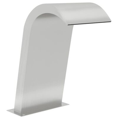 vidaXL Cascada de piscina de acero inoxidable 50x30x60 cm vidaXL Cascada de piscina de acero inoxidable 50x30x60 cm